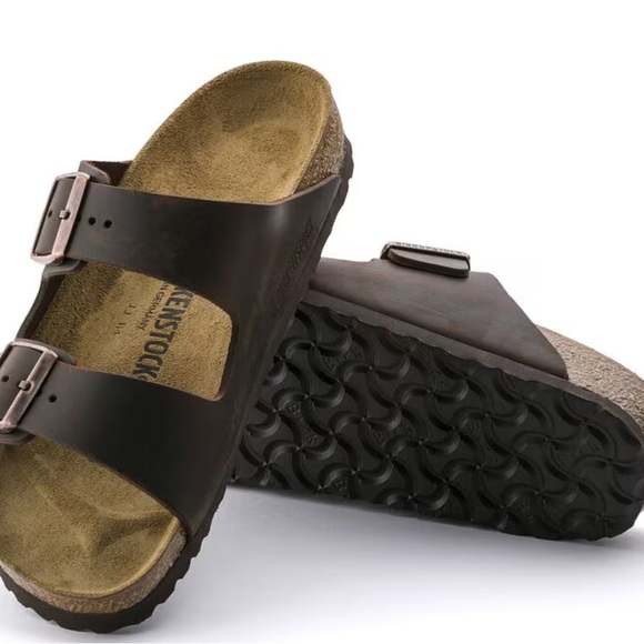 Birkenstock Arizona Habana Sandals - Picture 1 of 4